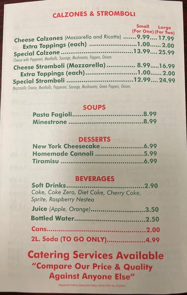 New York Pizza & Restaurant Menu image 3